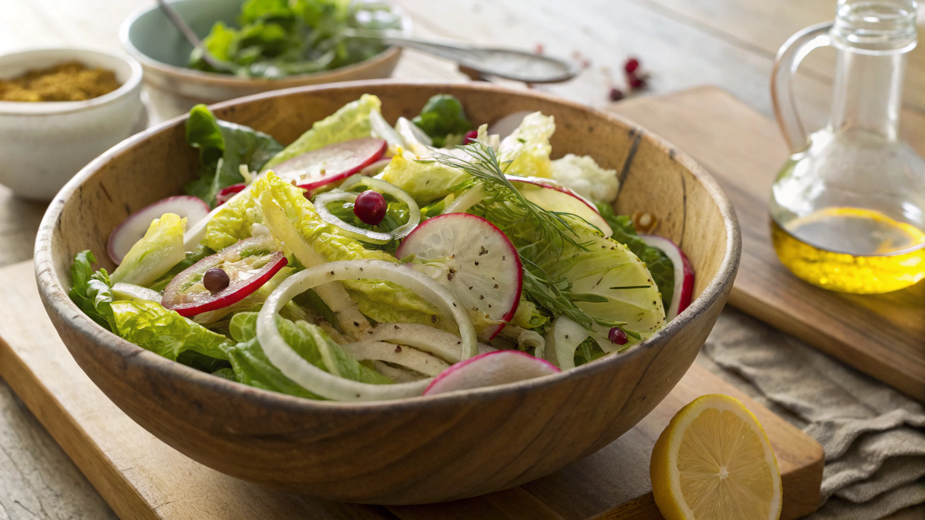 Low Carb Fennel and Pancetta Salad
