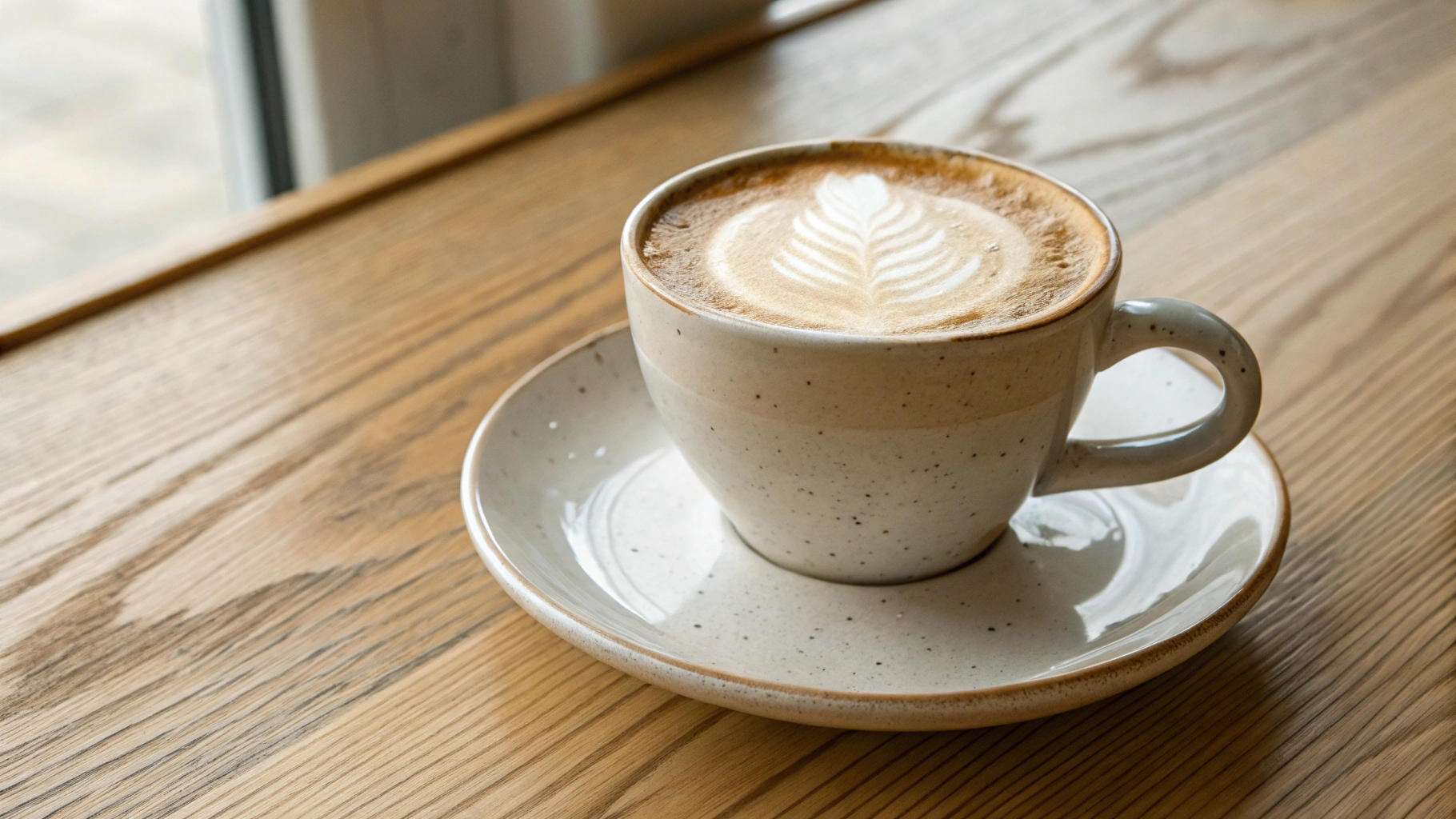 Keto Flat White Coconut Milk Latte