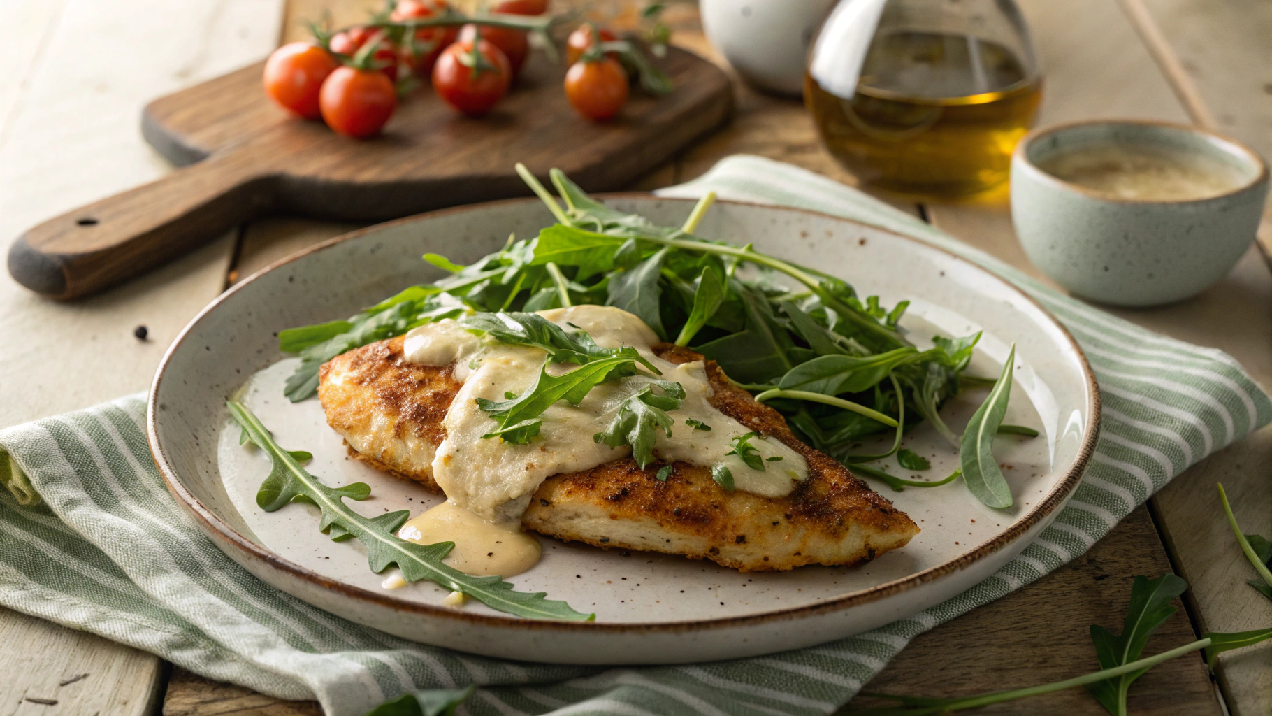 Keto French Chicken Paillard