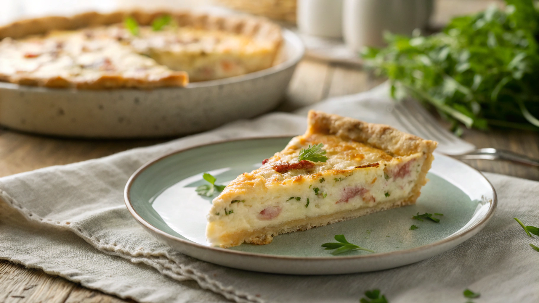 Keto French Quiche Lorraine