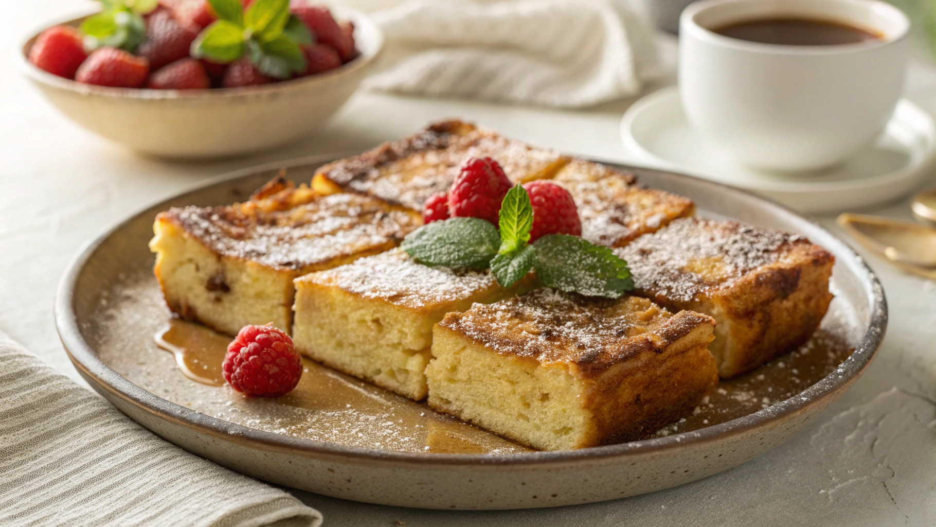 Keto French Toast Casserole