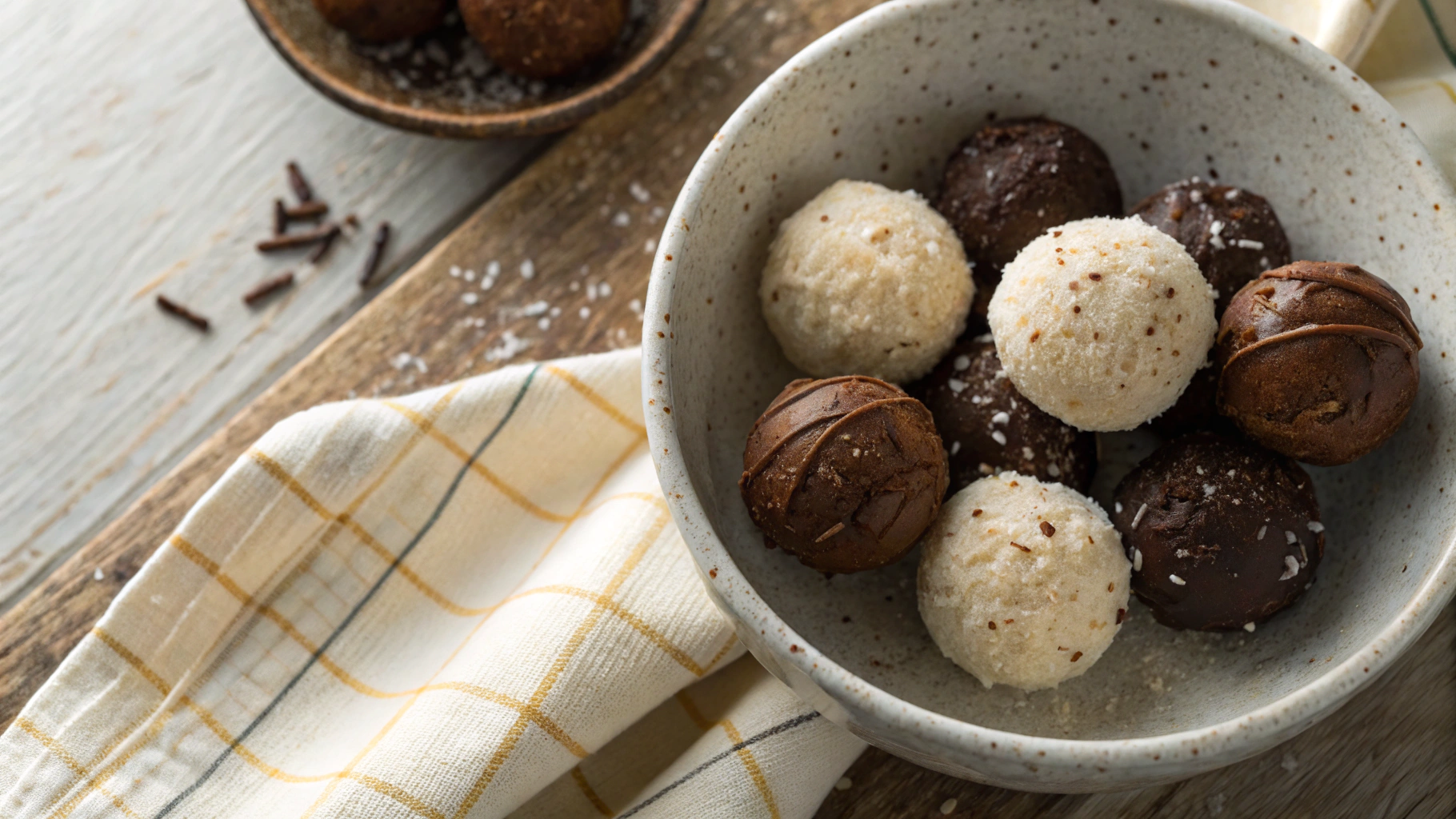 Keto Frosty Chocolate Fat Bombs