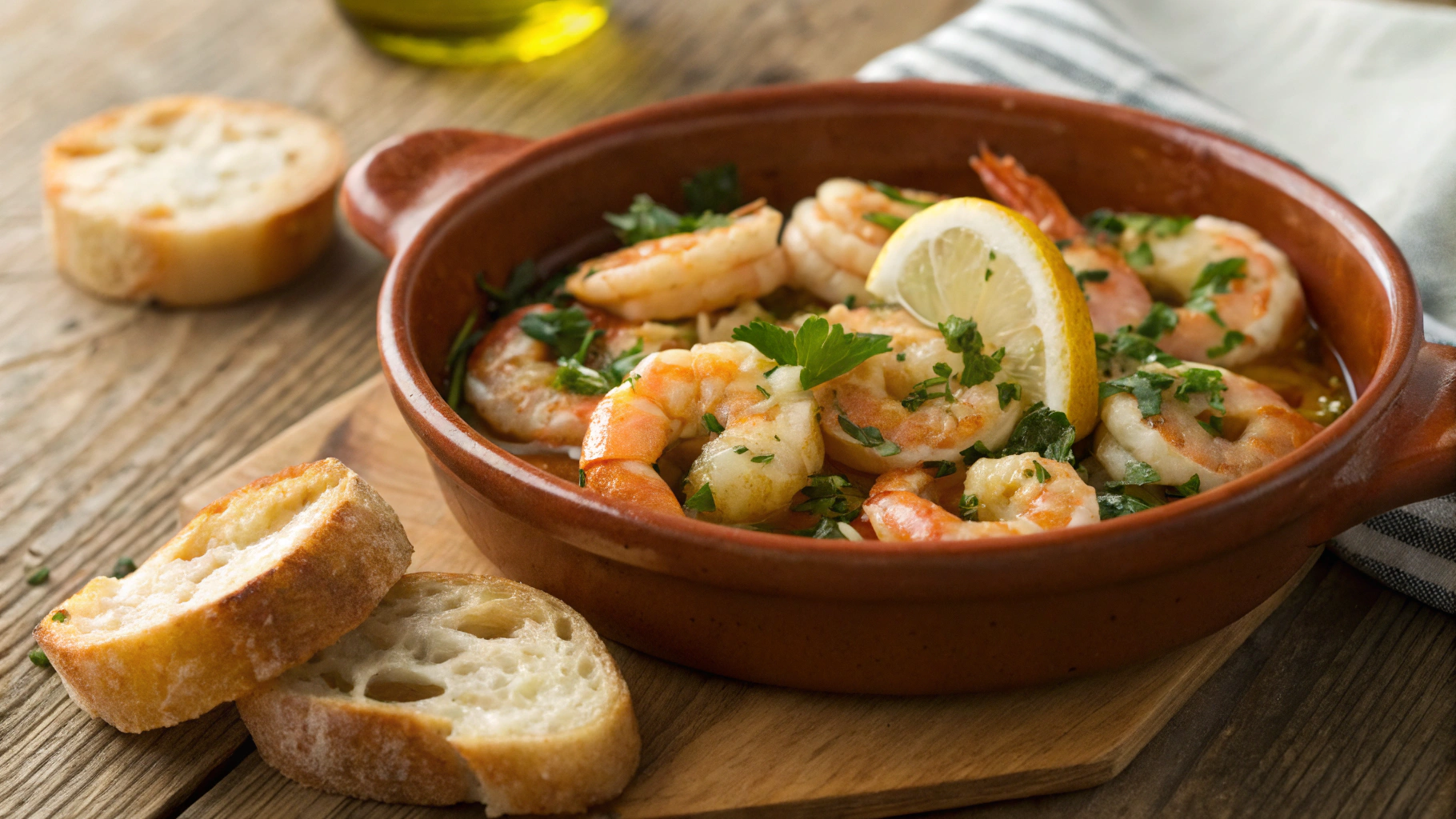 Keto Gambas al Ajillo