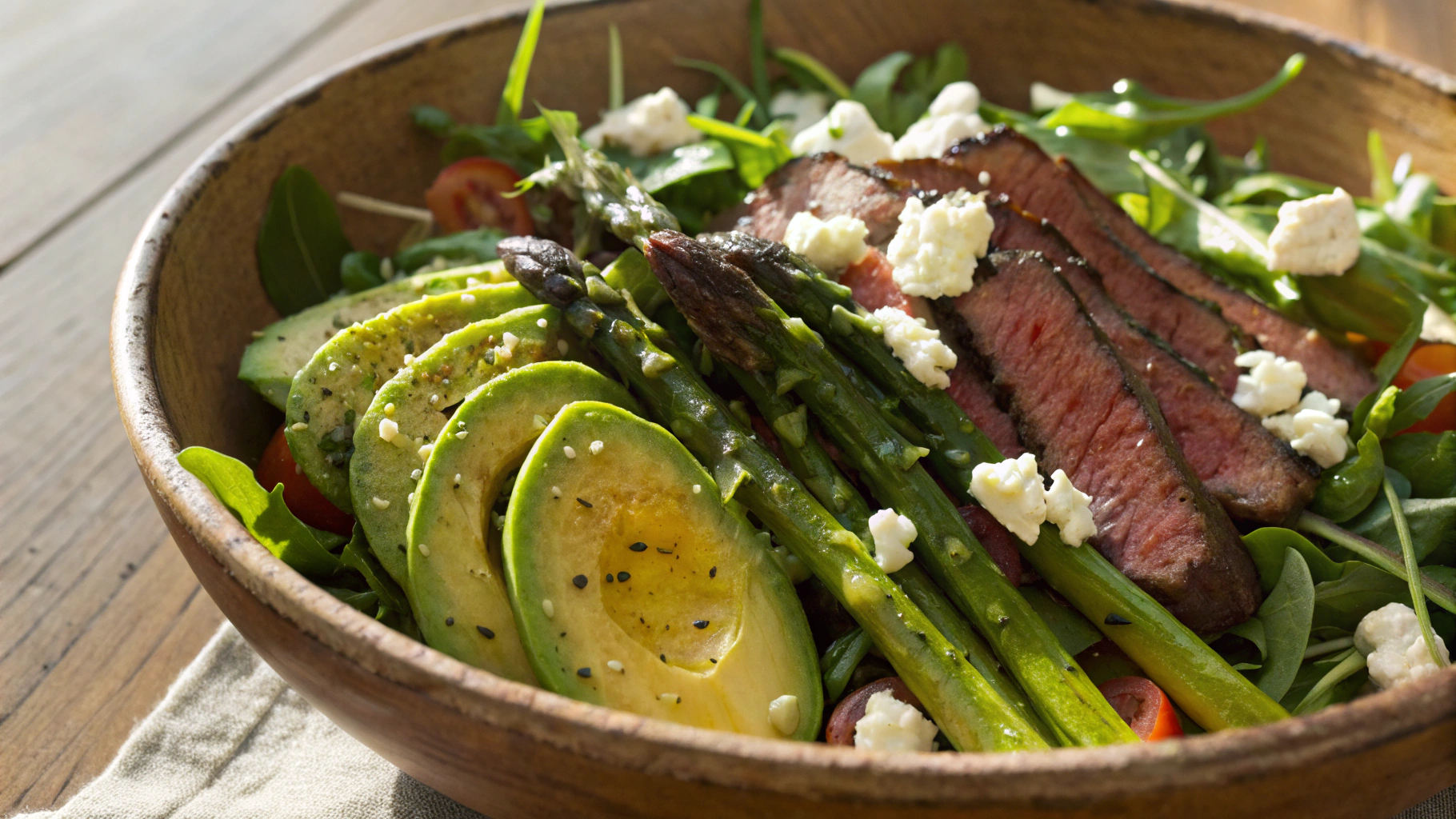 Low Carb Garden-Fresh Steak Salad