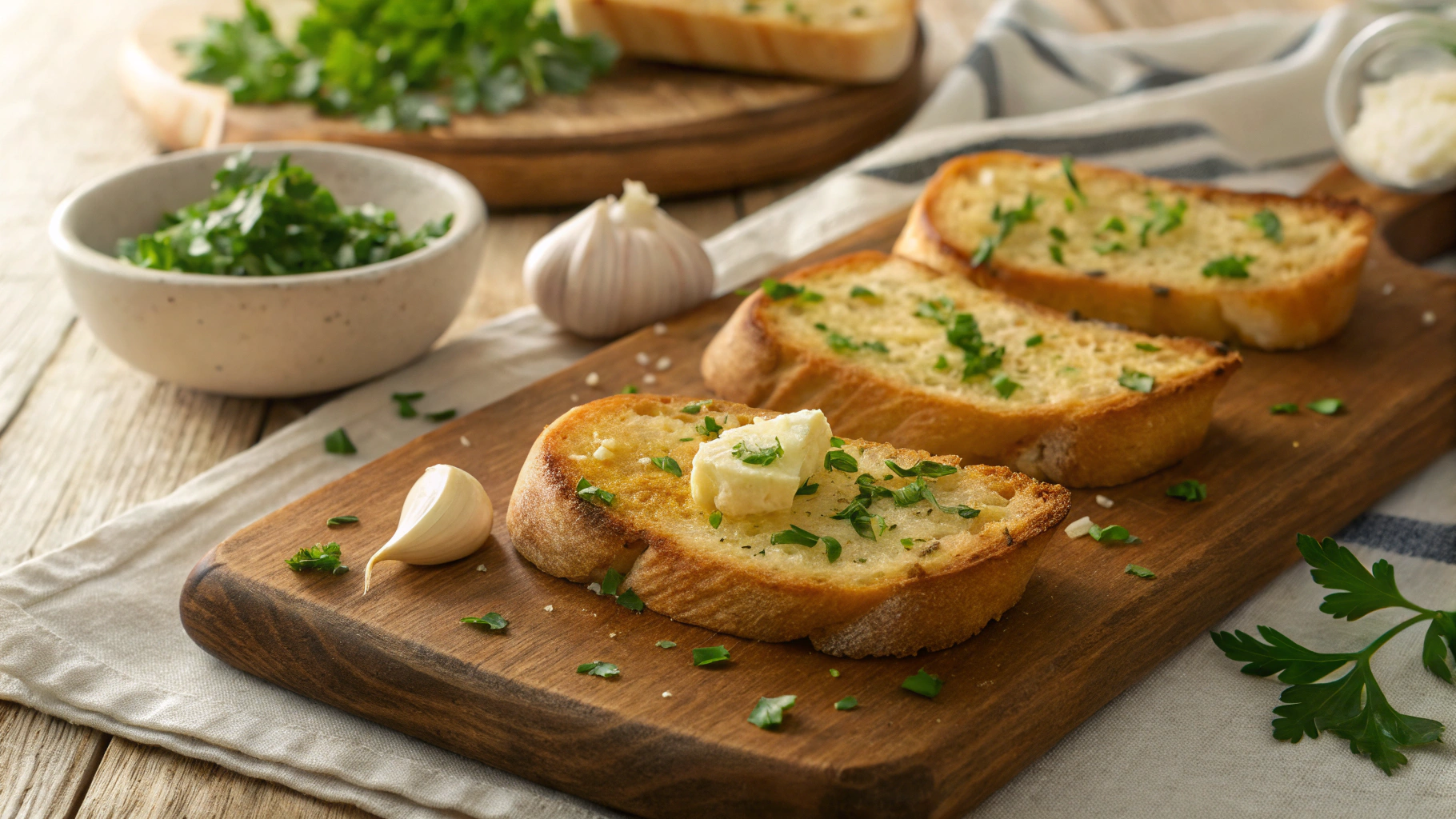 Keto Garlic Bread
