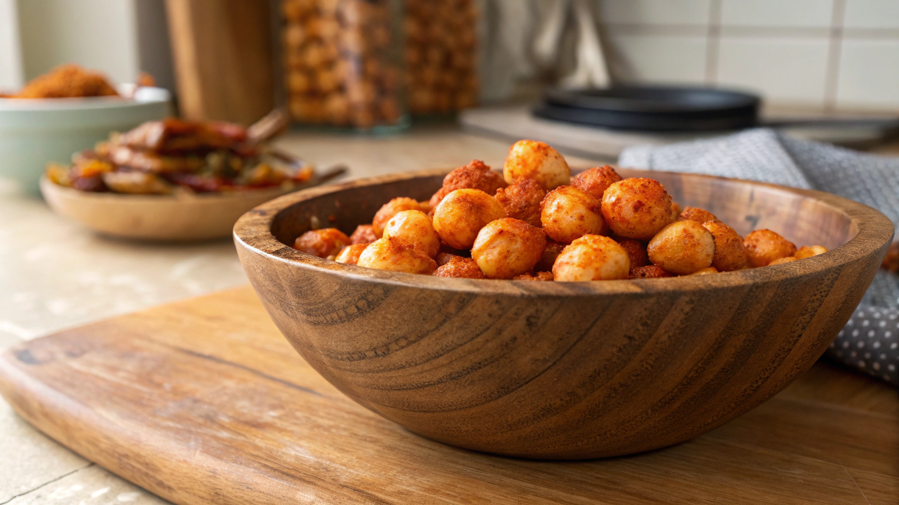 Keto Garlic Habanero Macadamia Nuts