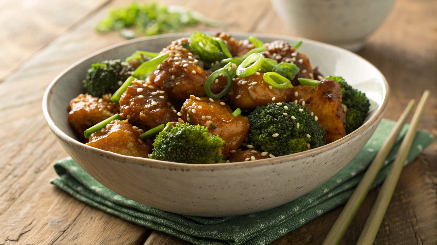 Keto General Tso's Chicken