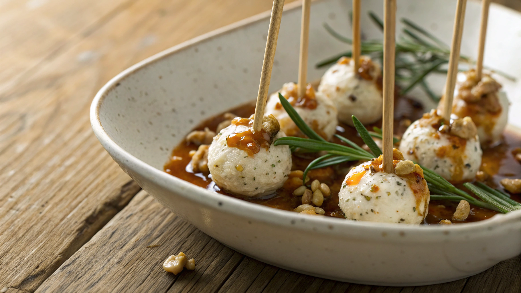 Keto Goats Cheese Lollipops