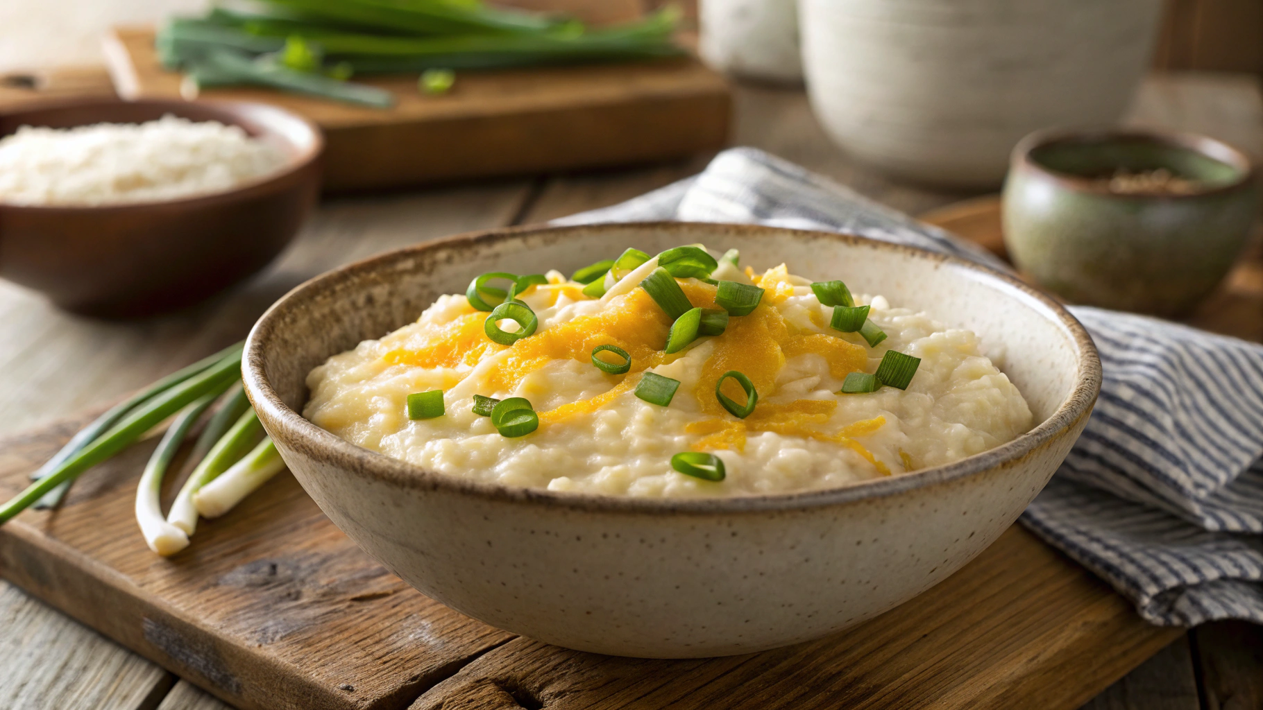 Keto Gouda Grits