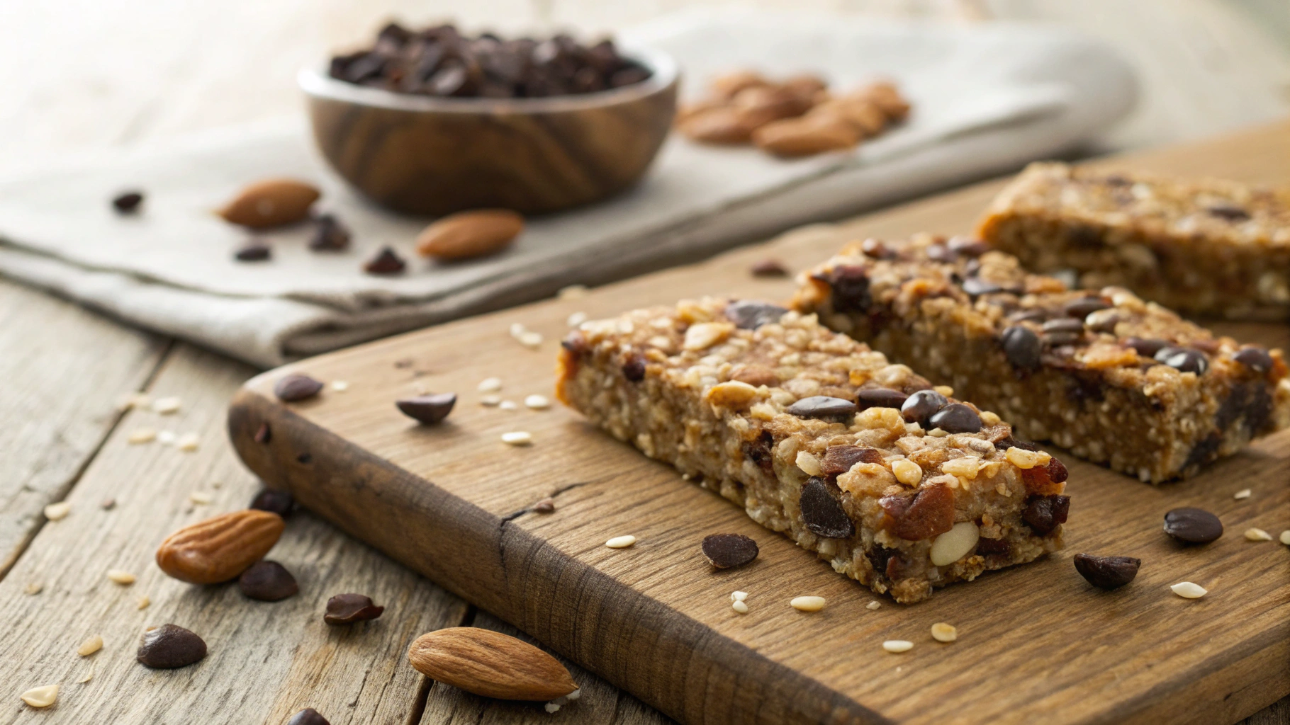 Keto Granola Protein Bars