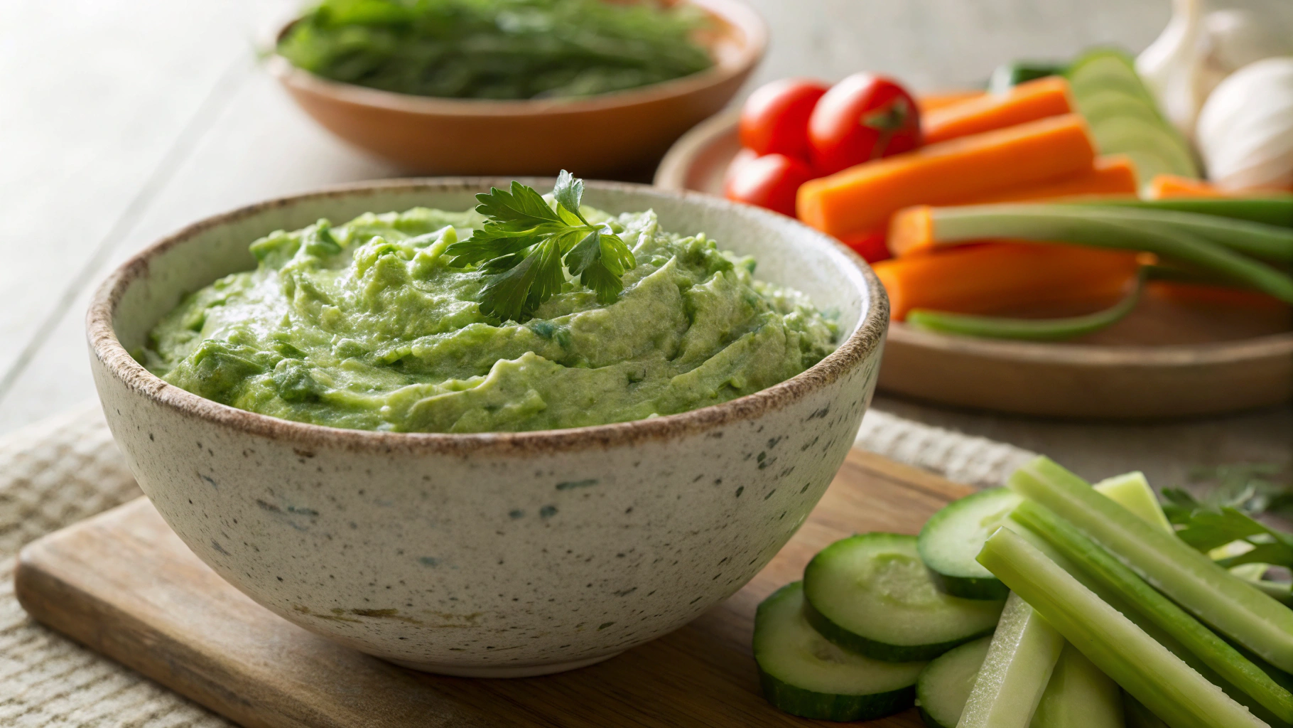 Keto Green Goddess Snack Dip