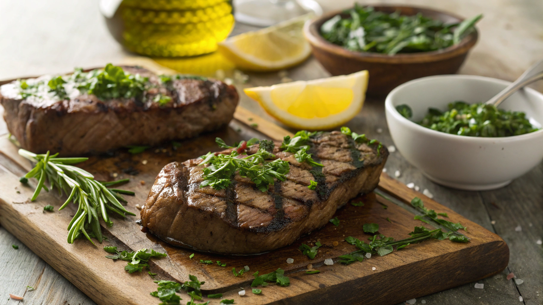 Keto Green Goddess Steaks