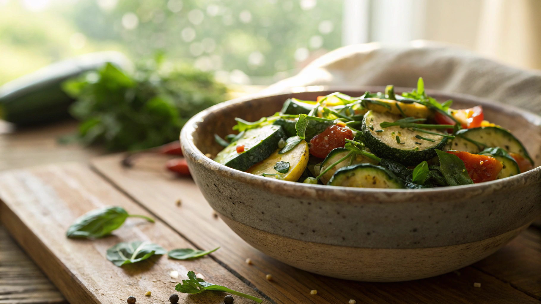 Keto Green Veggie Skillet