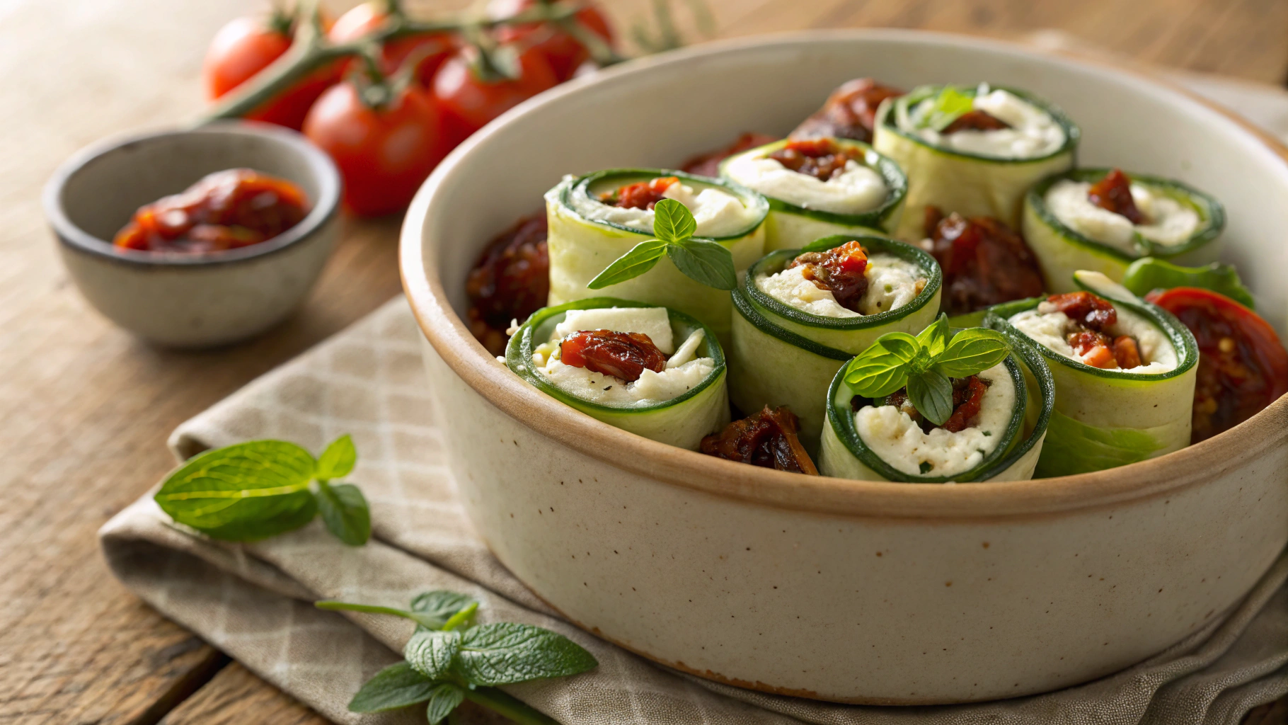 Keto Grilled Zucchini Bites