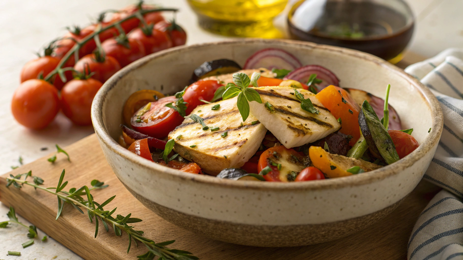 Keto Halloumi Snack Stack