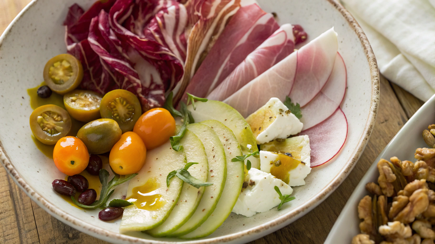Keto Ham And Brie Plate