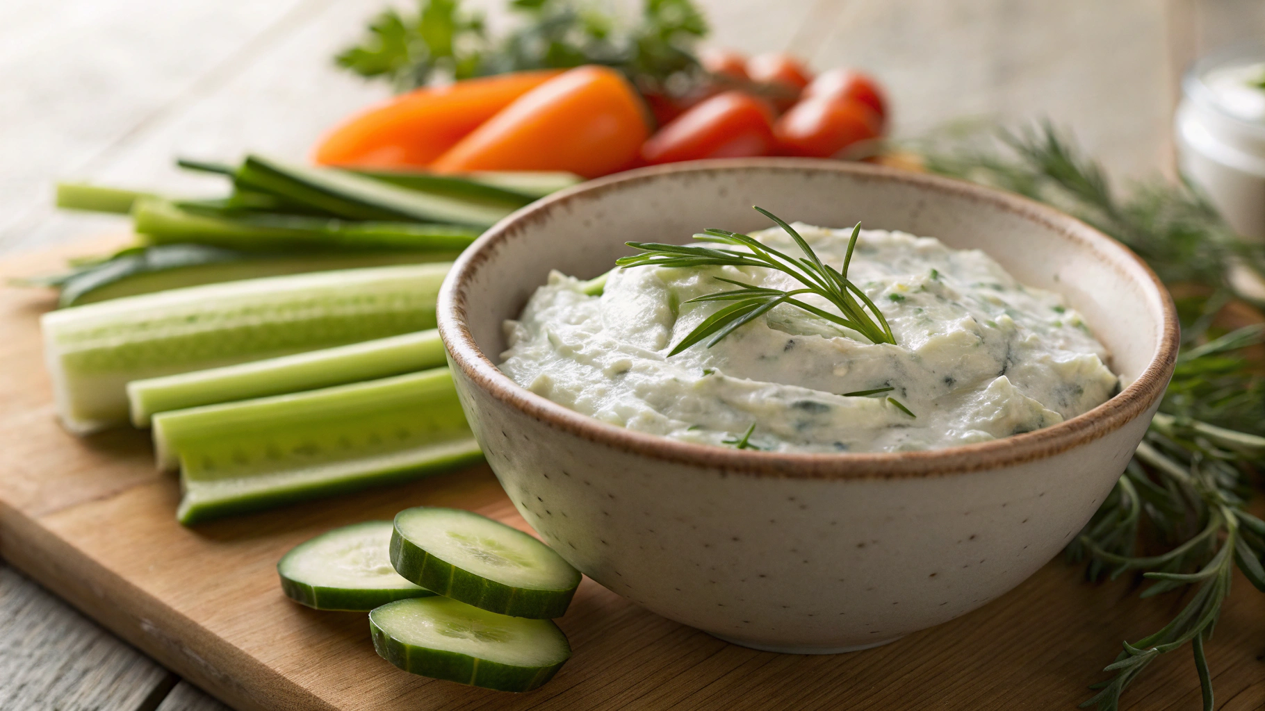 Keto Herbed Ricotta Dip