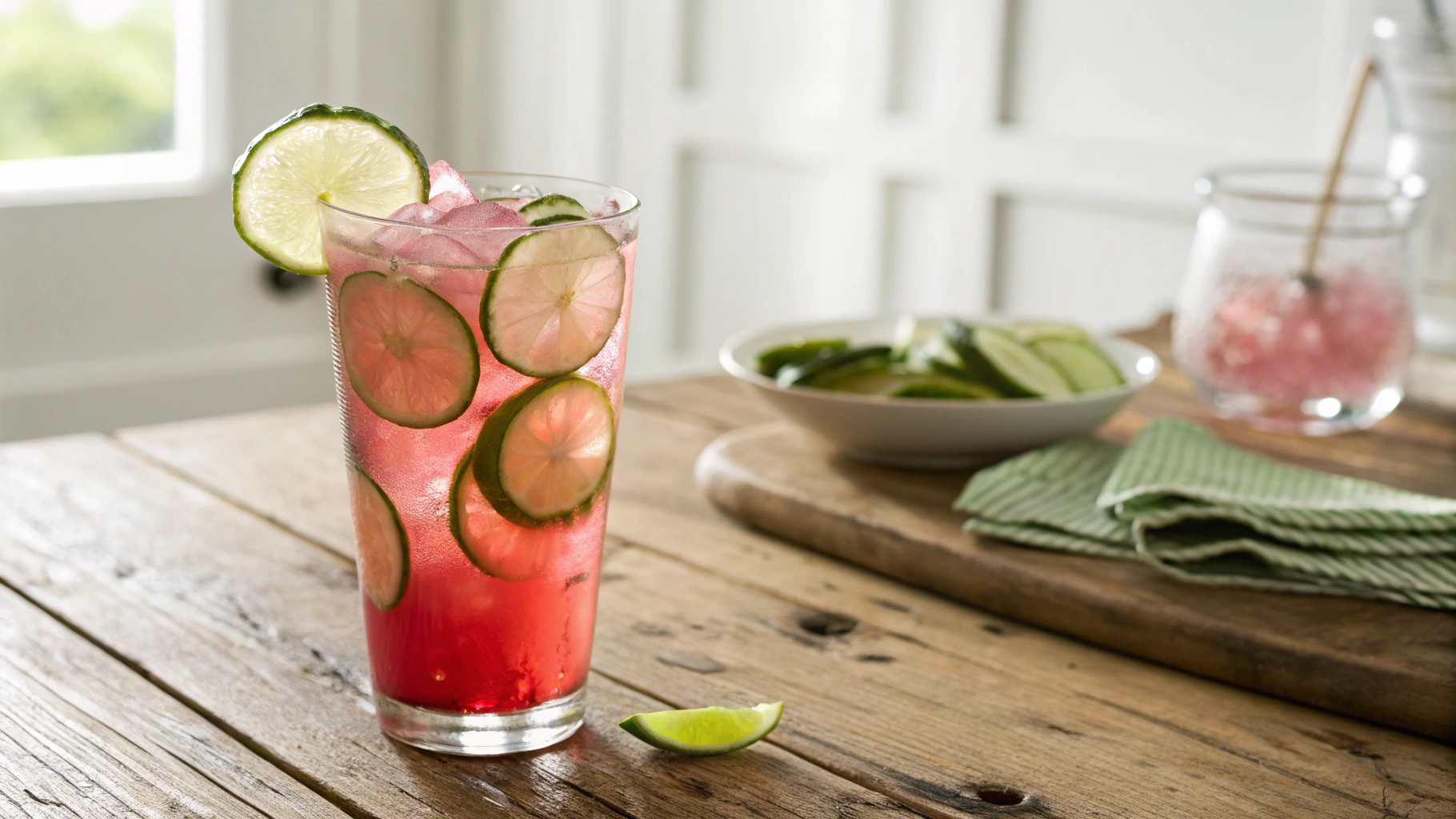 Keto Hibiscus Electrolyte Cooler