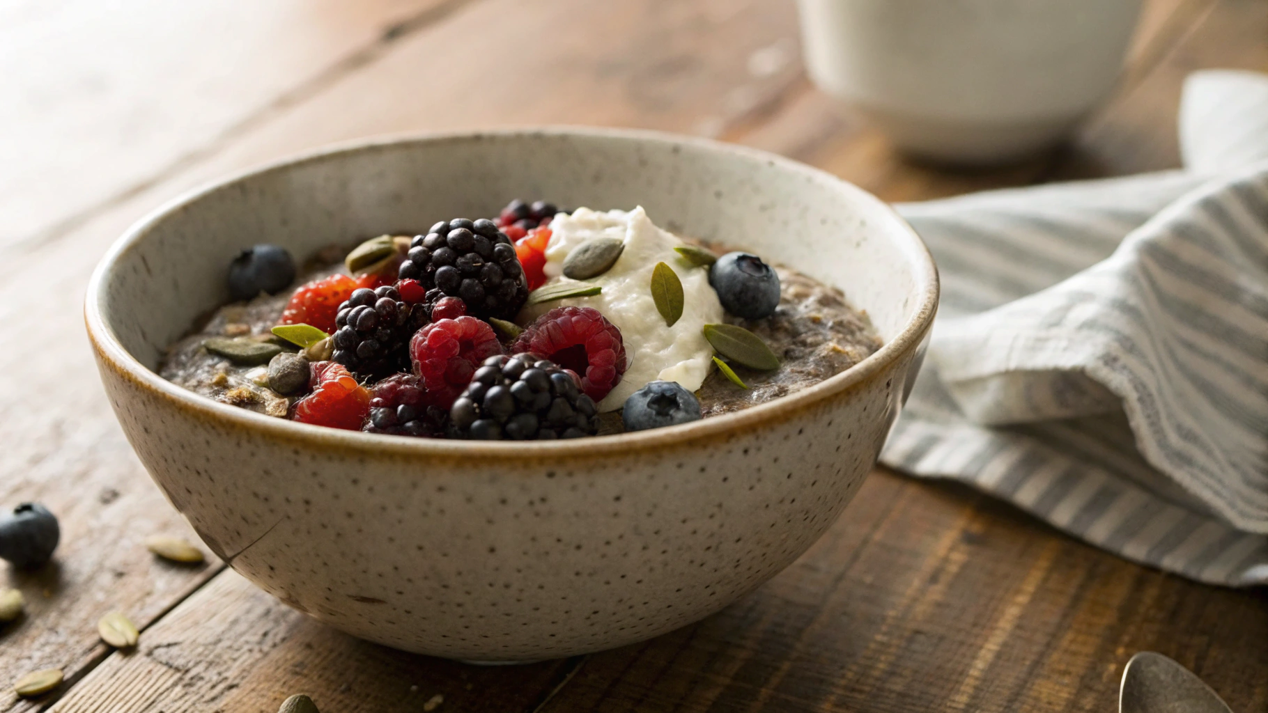 Keto Hot Chia Cereal