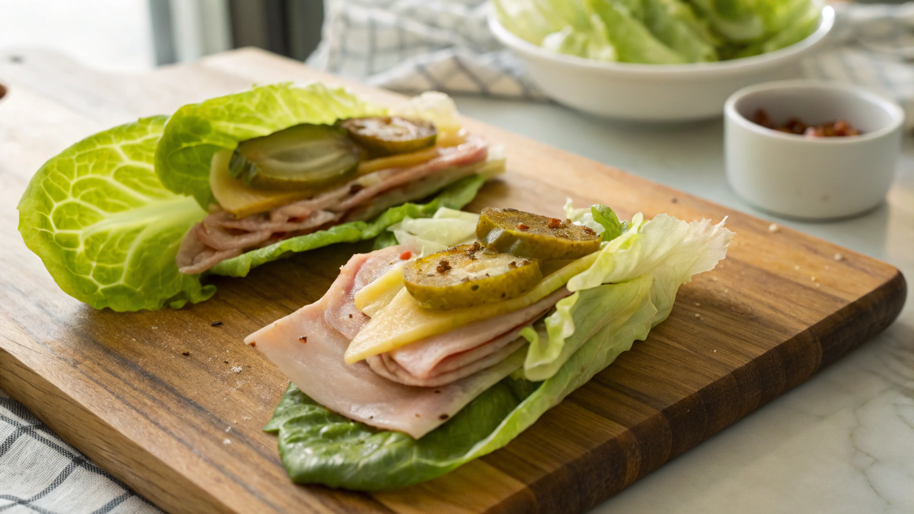 Keto Hot Cuban Lettuce Wraps