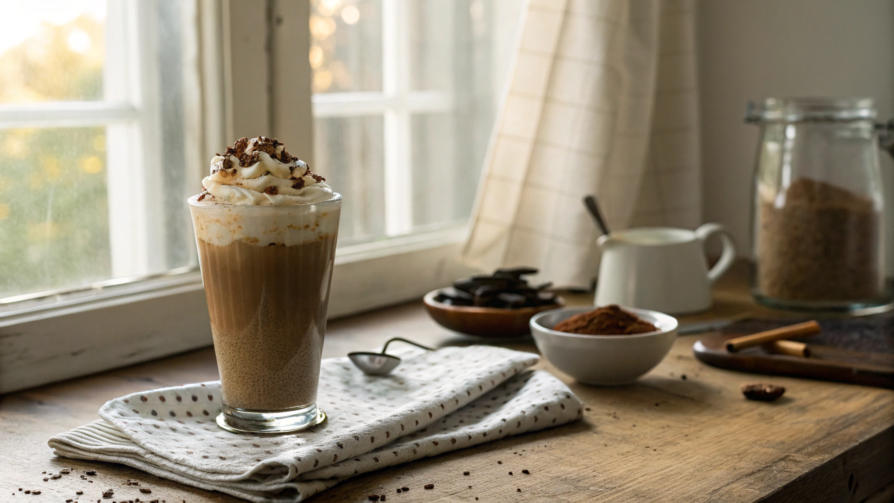 Keto Iced Coffee Frappe