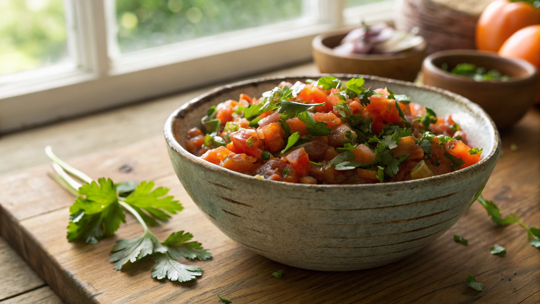 Keto Indian Avocado Salsa