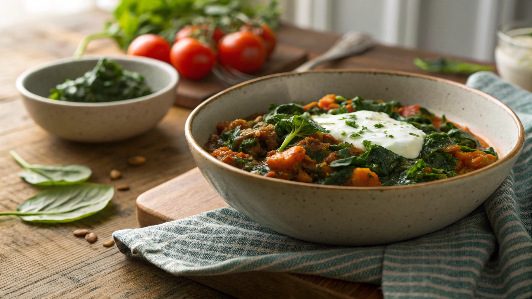 Keto Indian Spinach