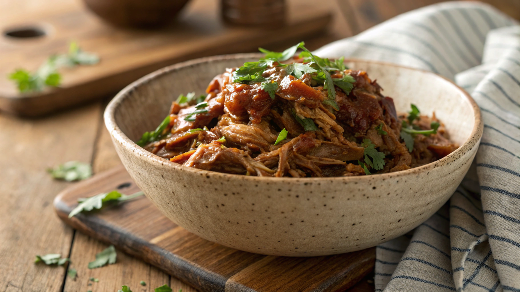 Keto Instant Pot BBQ Pulled Pork