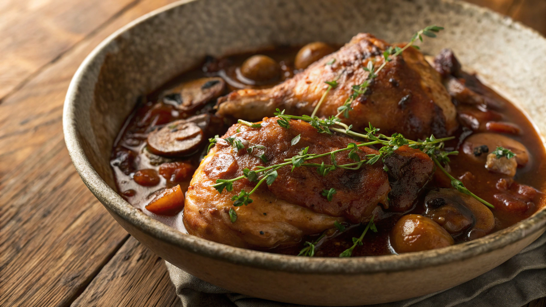 Keto Instant Pot Coq Au Vin