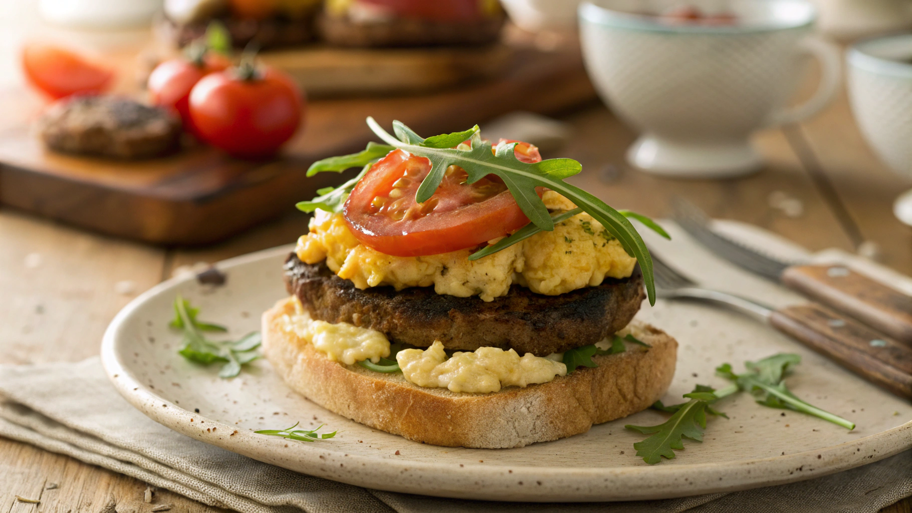 Keto Italian Breakfast Sandwich