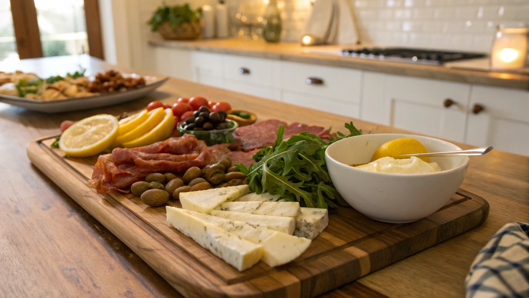 Keto Italian Charcuterie Board