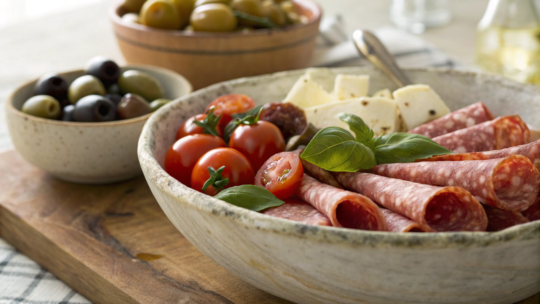 Keto Italian Salami Rolls