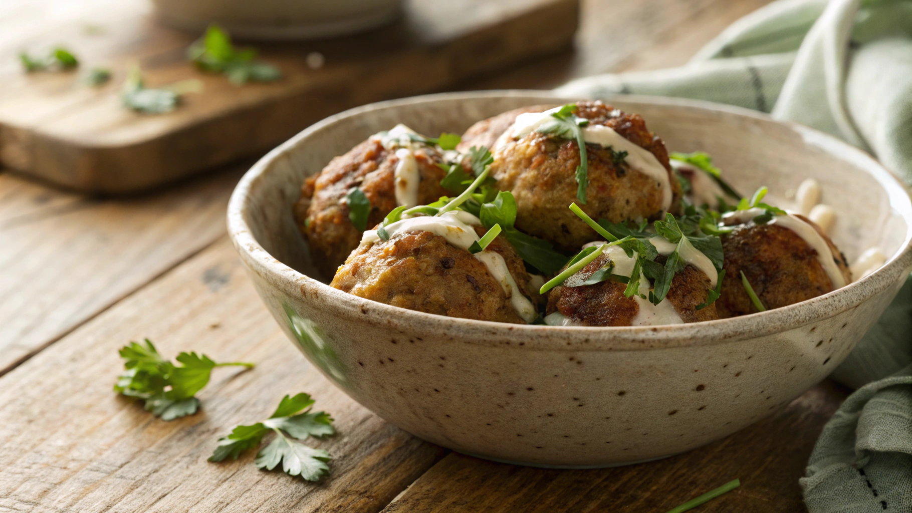 Keto Jalapeno Popper Turkey Meatballs