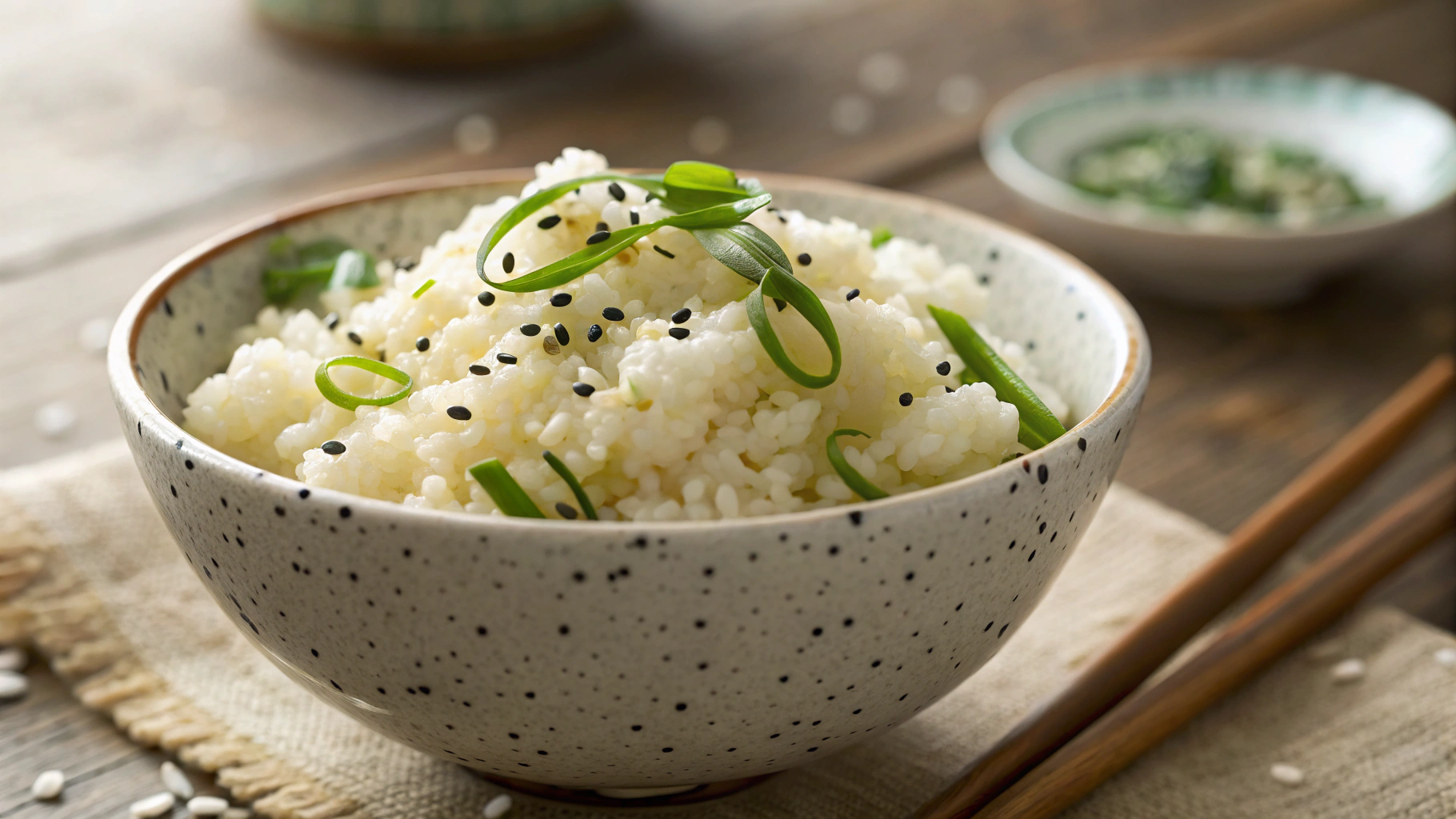 Keto Japanese Steamed rice