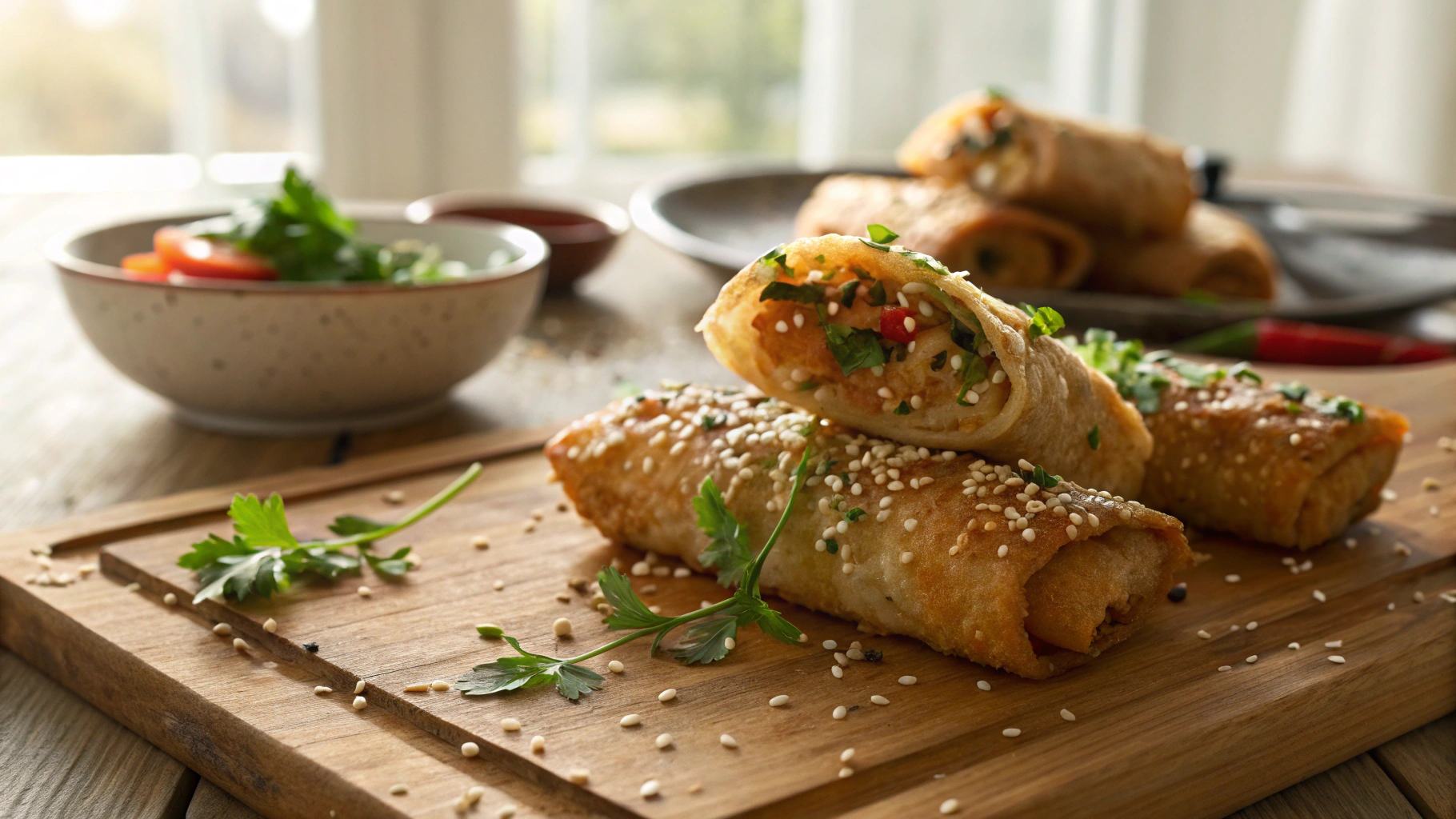 Low Carb Jumbo Egg Rolls