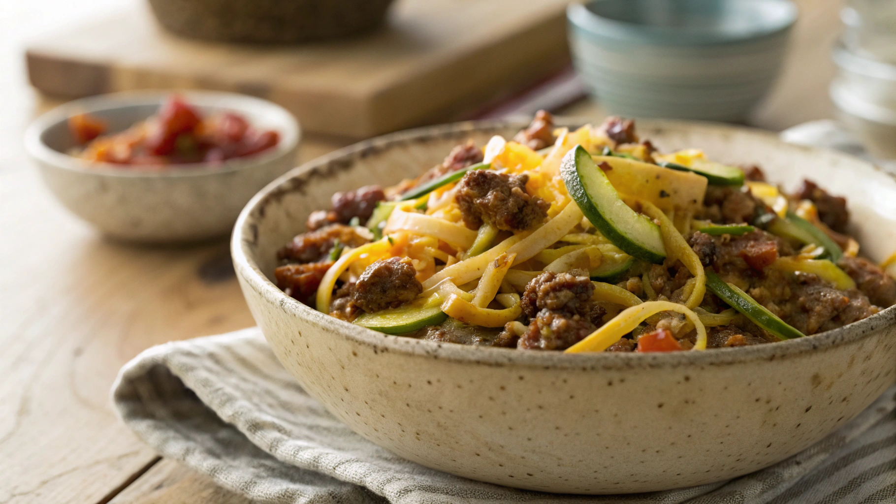 Keto Kid-Friendly Hamburger Helper