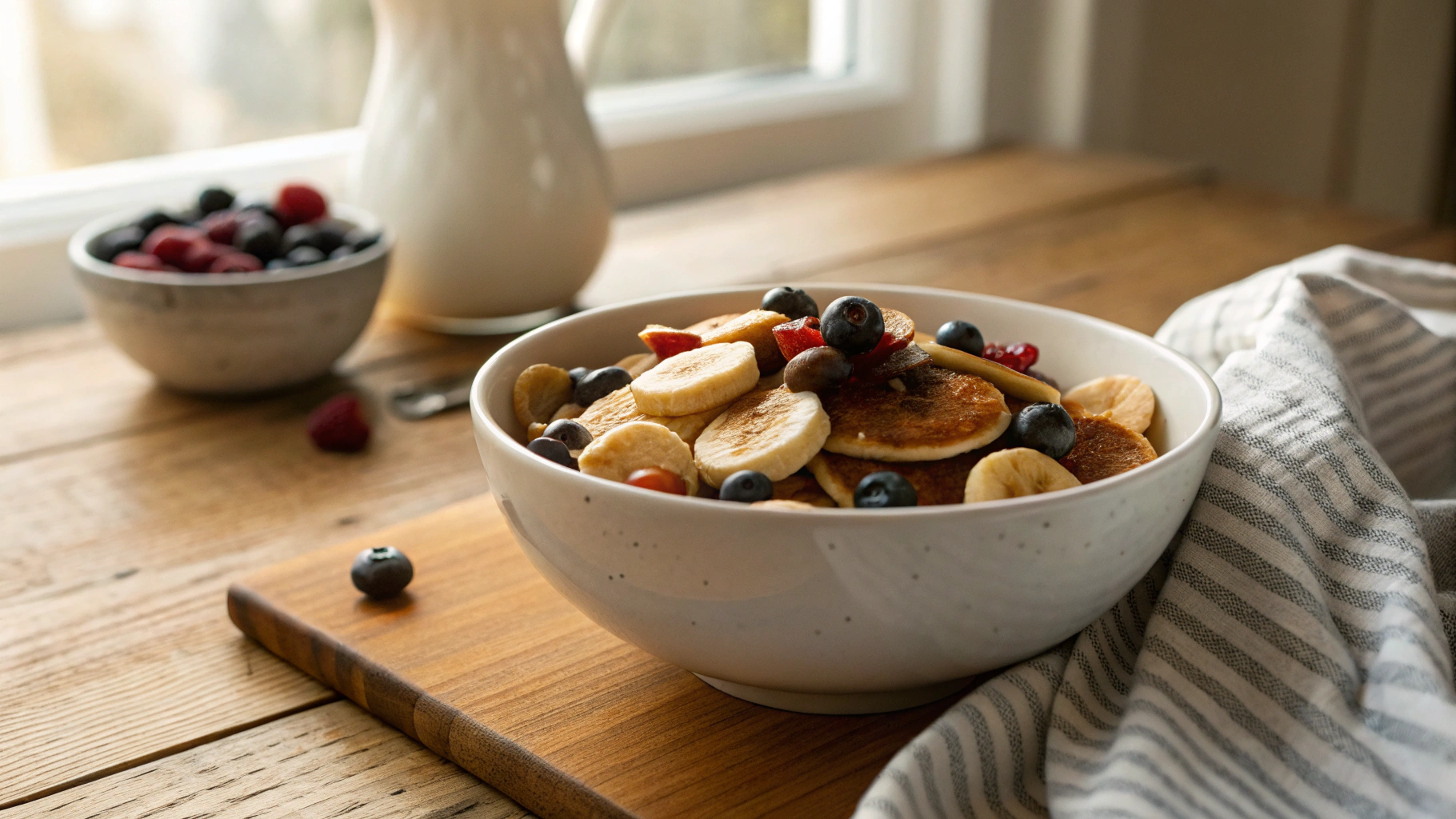 Keto Kid-Friendly Pancake Cereal