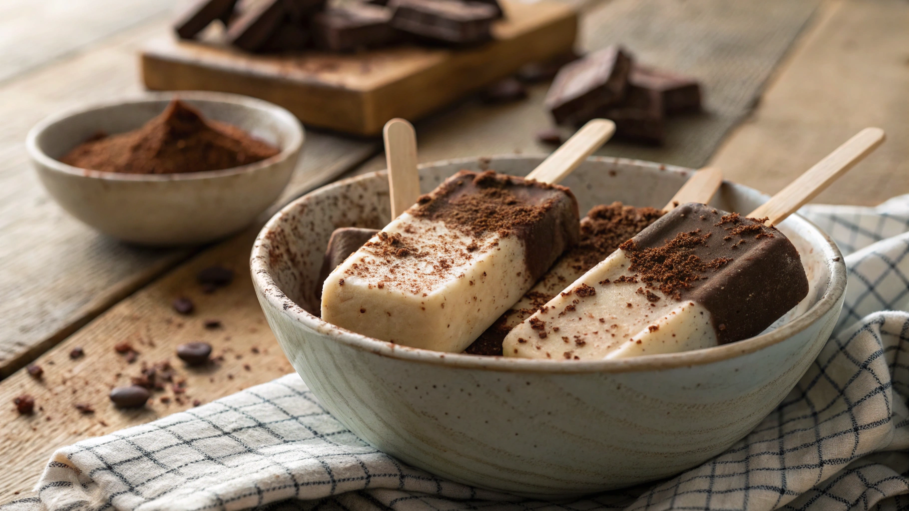 Keto Kid-Friendly Peanut Butter Fudge Pops