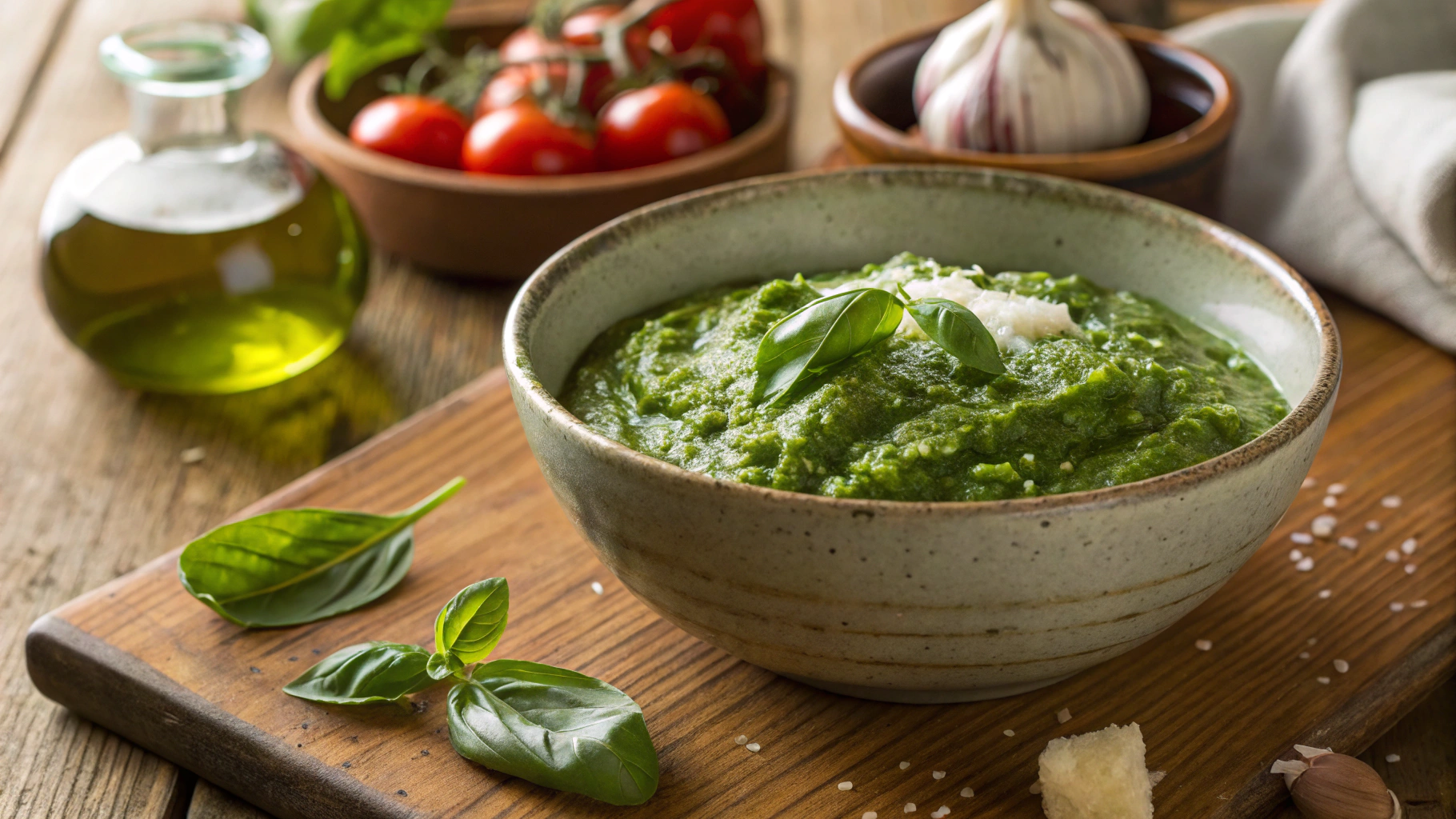 Keto Leftovers Pesto