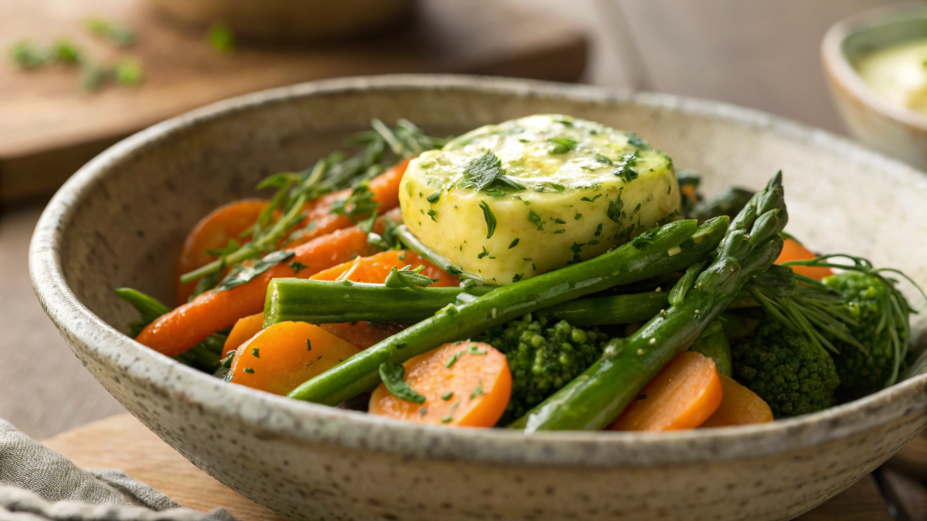 Keto Lemon And Herb Compound Butter