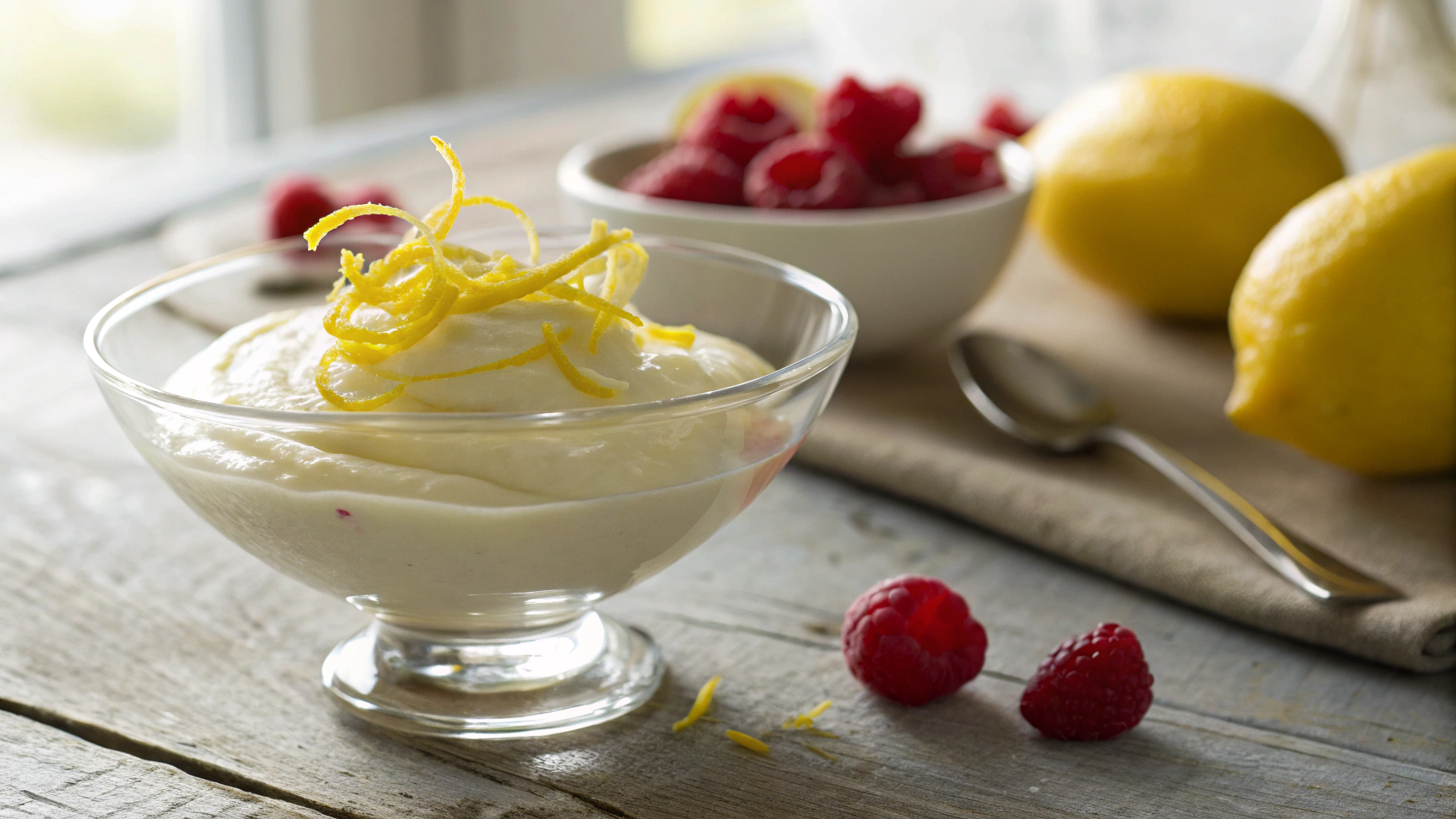Keto Lemon Cream Mousse