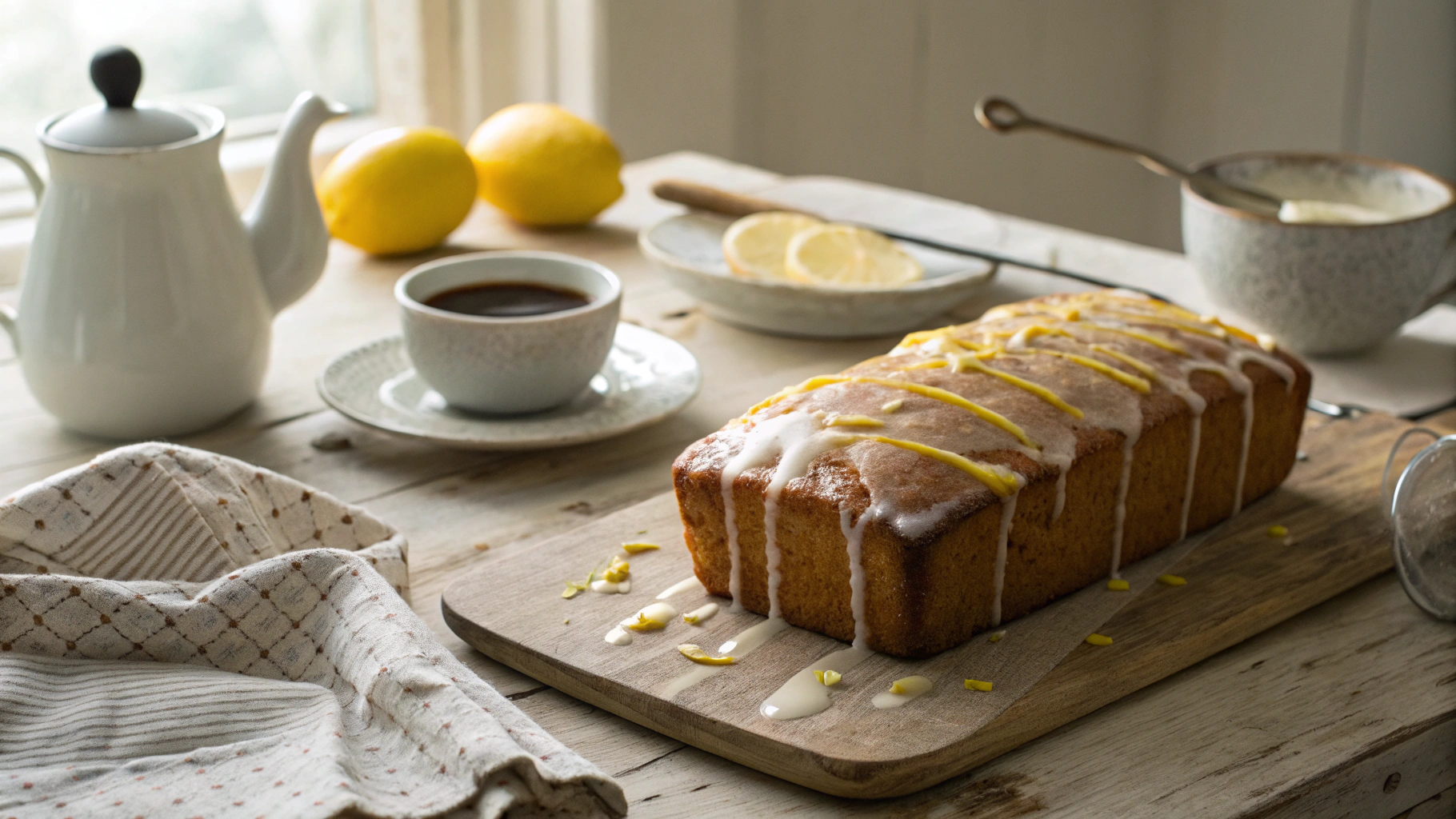Keto Lemon Pound Cake