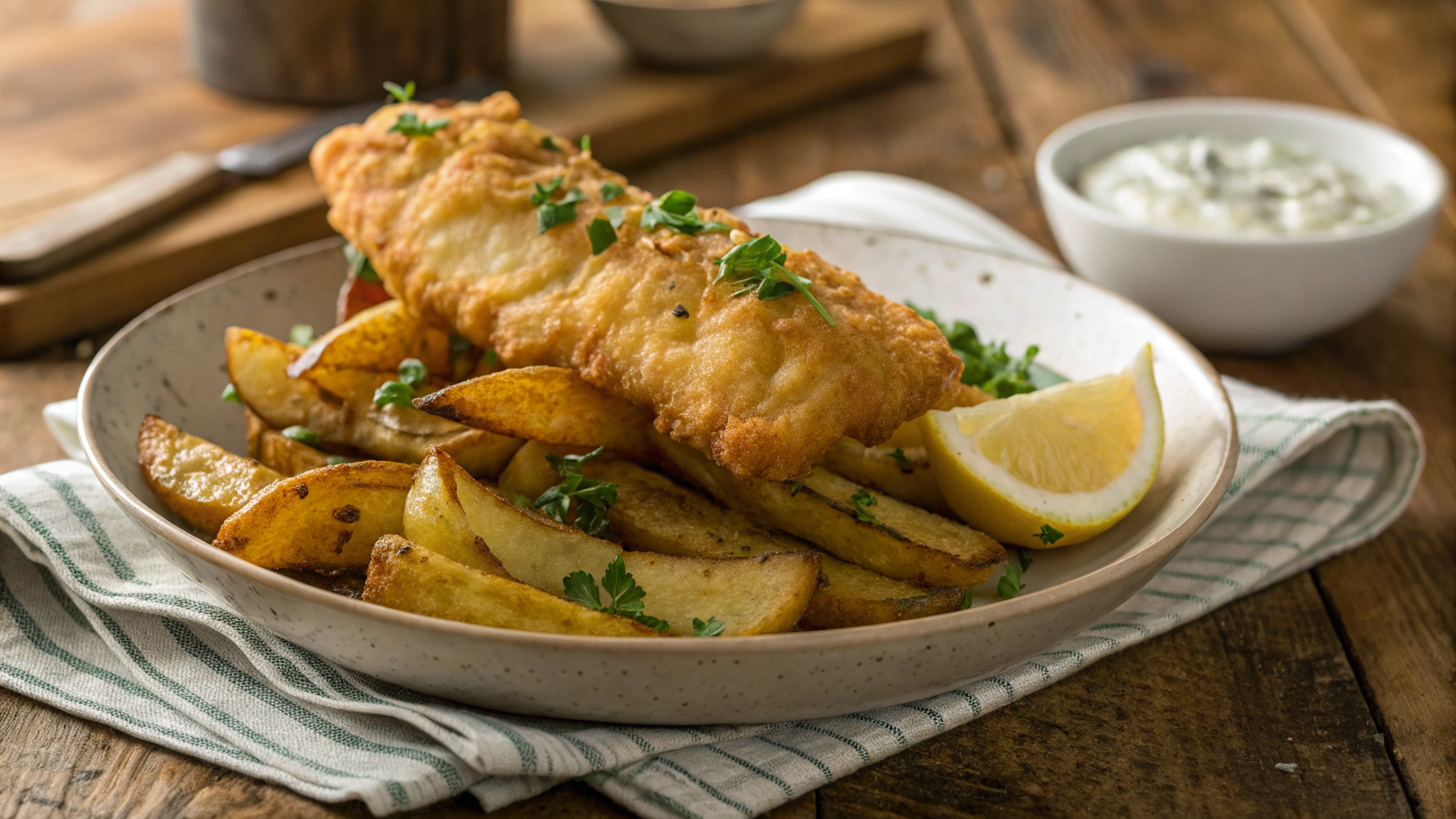 Keto British Fish And Chips