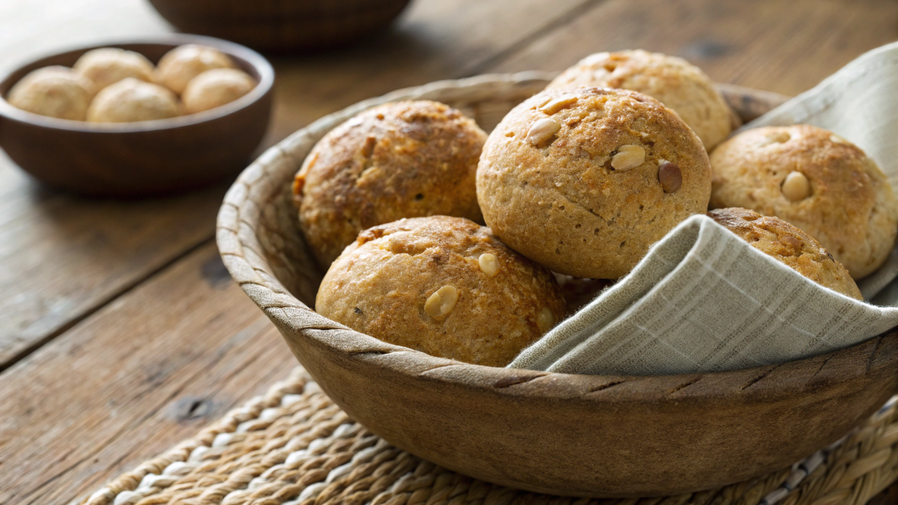Keto Macadamia Nut Bread Rolls