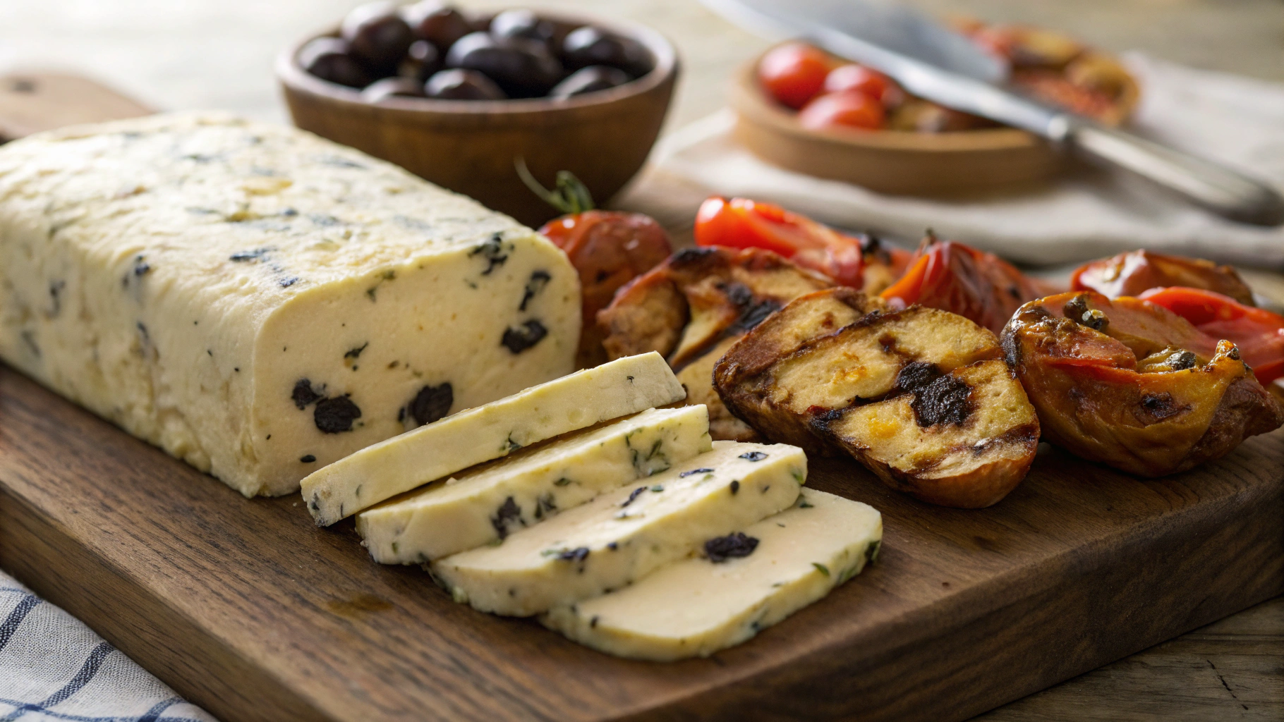 Keto Manchego And Black Olive Compound Butter