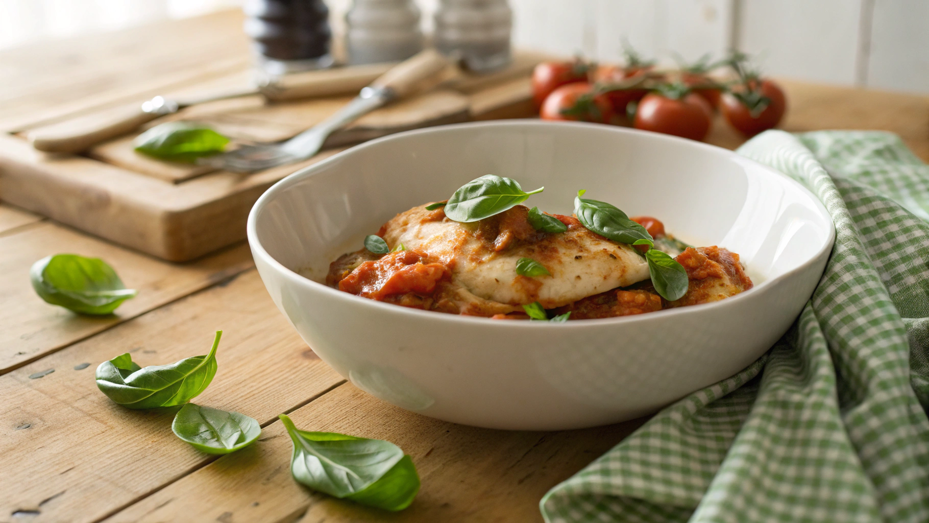 Keto Margherita Pizza Chicken