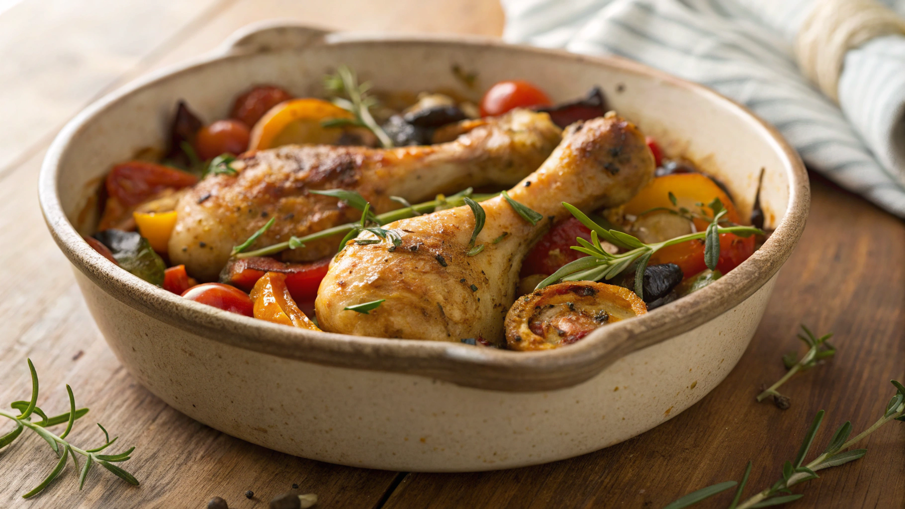 Keto Mediterranean Chicken Bake