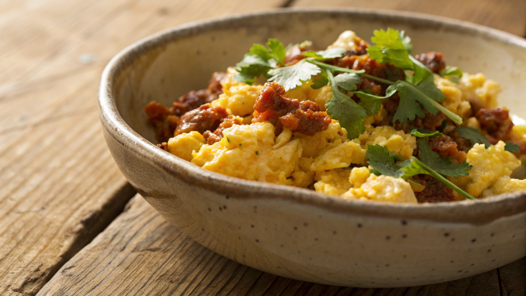 Keto Mexican Egg Scramble