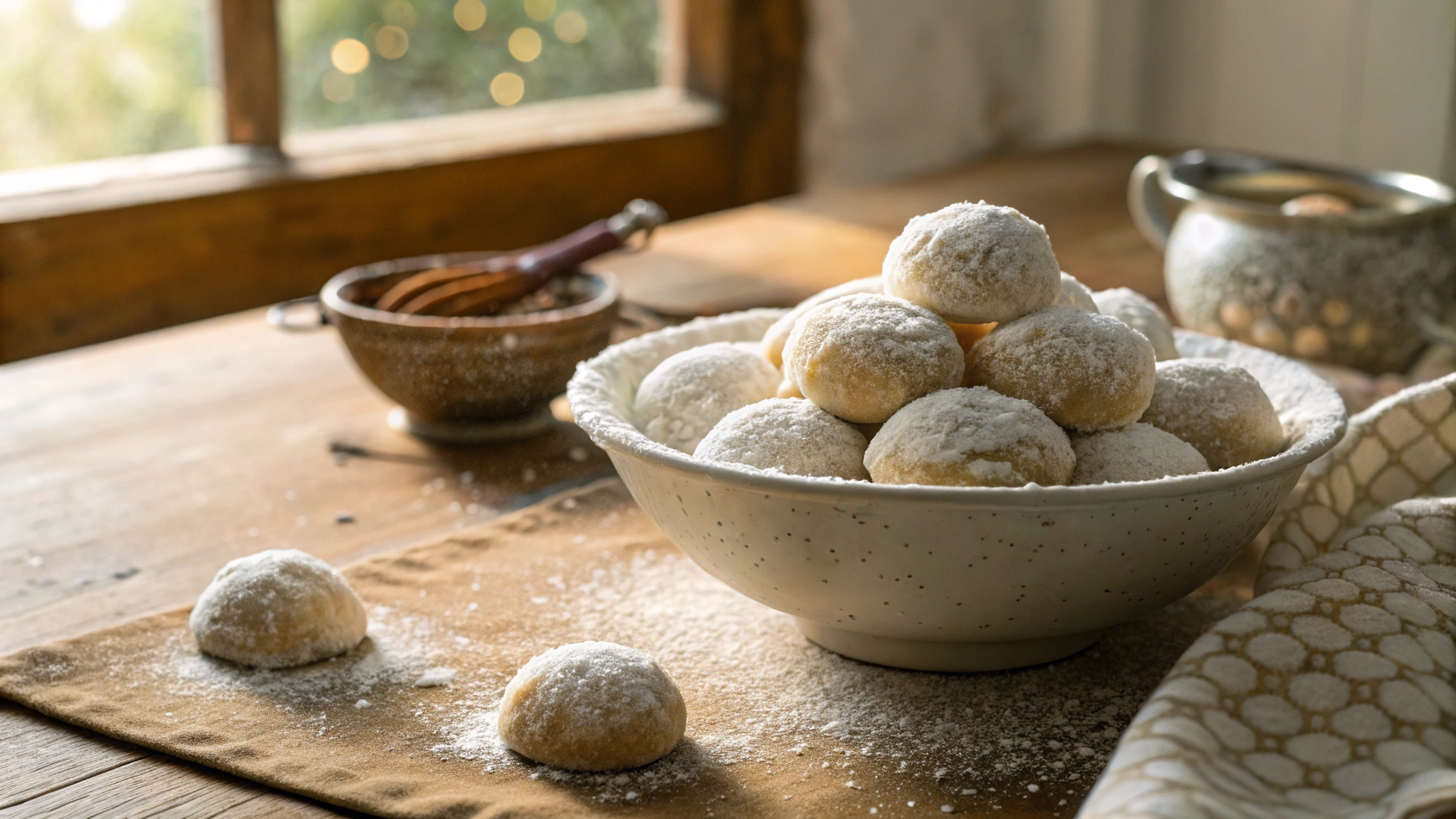 Keto Mexican Wedding Cookies