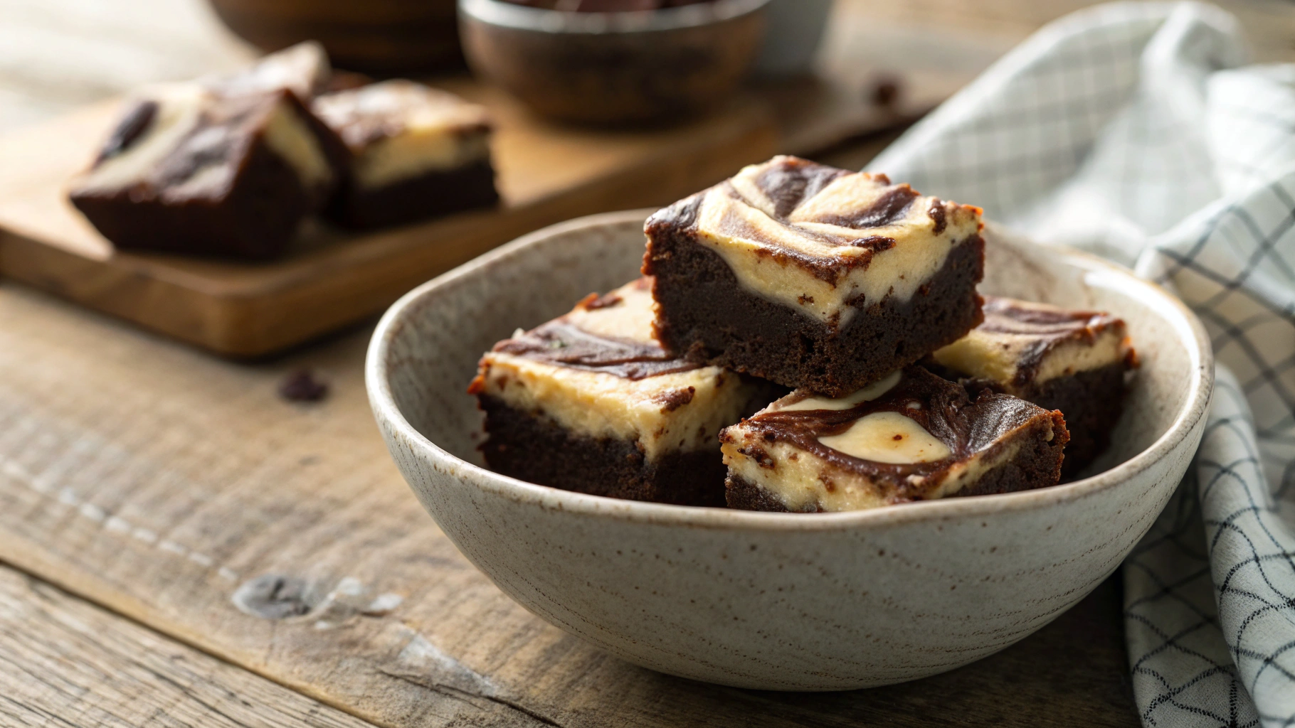 Keto Mini Cheesecake Brownies